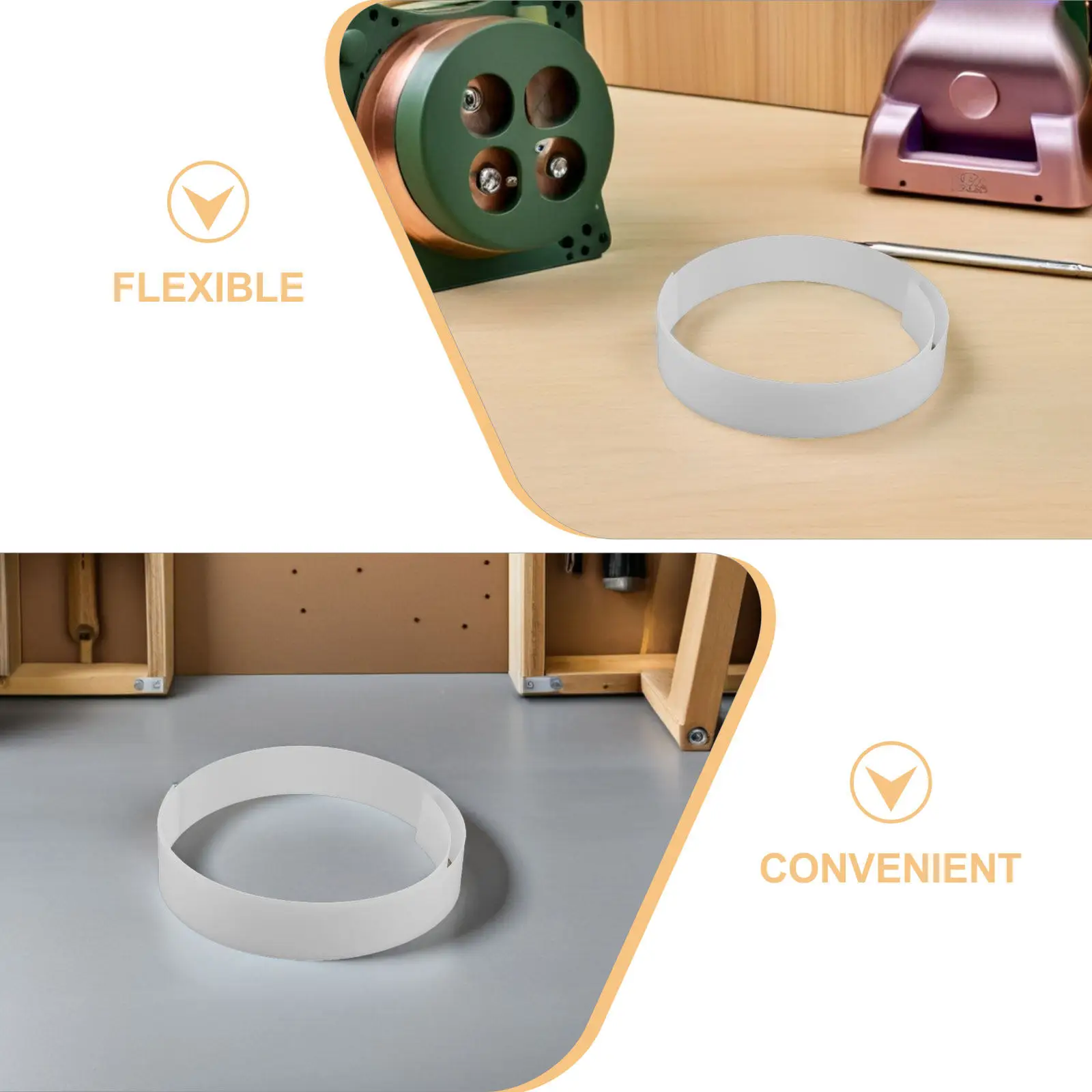 2Pcs LED Light Diffuser Panel Flexible Diffusion Sheet for LED Strip Lights Ambient Lighting Diffuser Film Decorative Cover