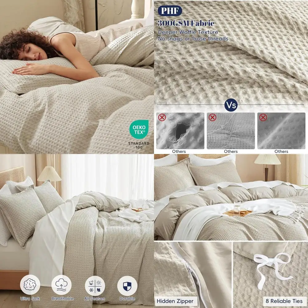 

Комплект пододеяльников из ткани «Вейл» размера «King», не скатывается, ультрамягкий, роскошный, текстурированный, дышащий, для всех сезонов, 3 предмета, прочный