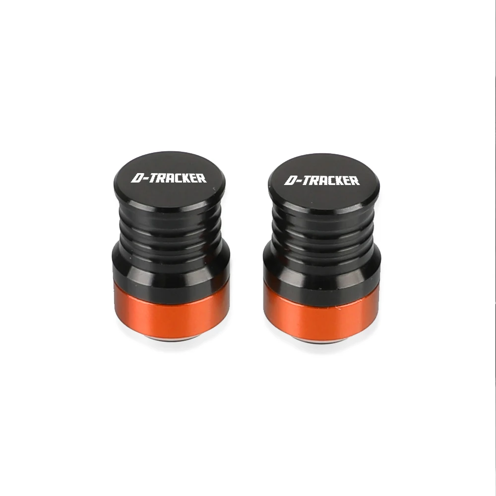 لكاواساكي KLX 125 KLX125 DTRACKER 2010-2021 2020 الدراجات النارية ملحقاتها عجلة قضيب صمام إطار قبعات محكم يغطي العالمي #5