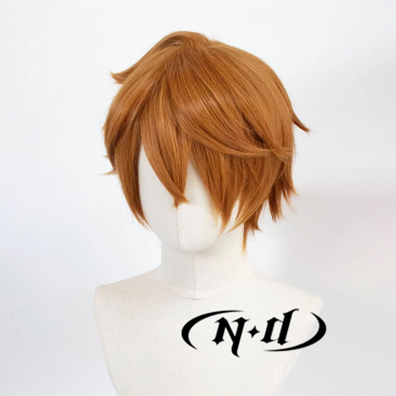 ND Tartaglia تأثيري الباروكات Genshin تأثير تأثيري خصلات الشعر المستعار هيربيسي ل كوميك كون كوزر زي موضوع حفلة مقاومة للحرارة