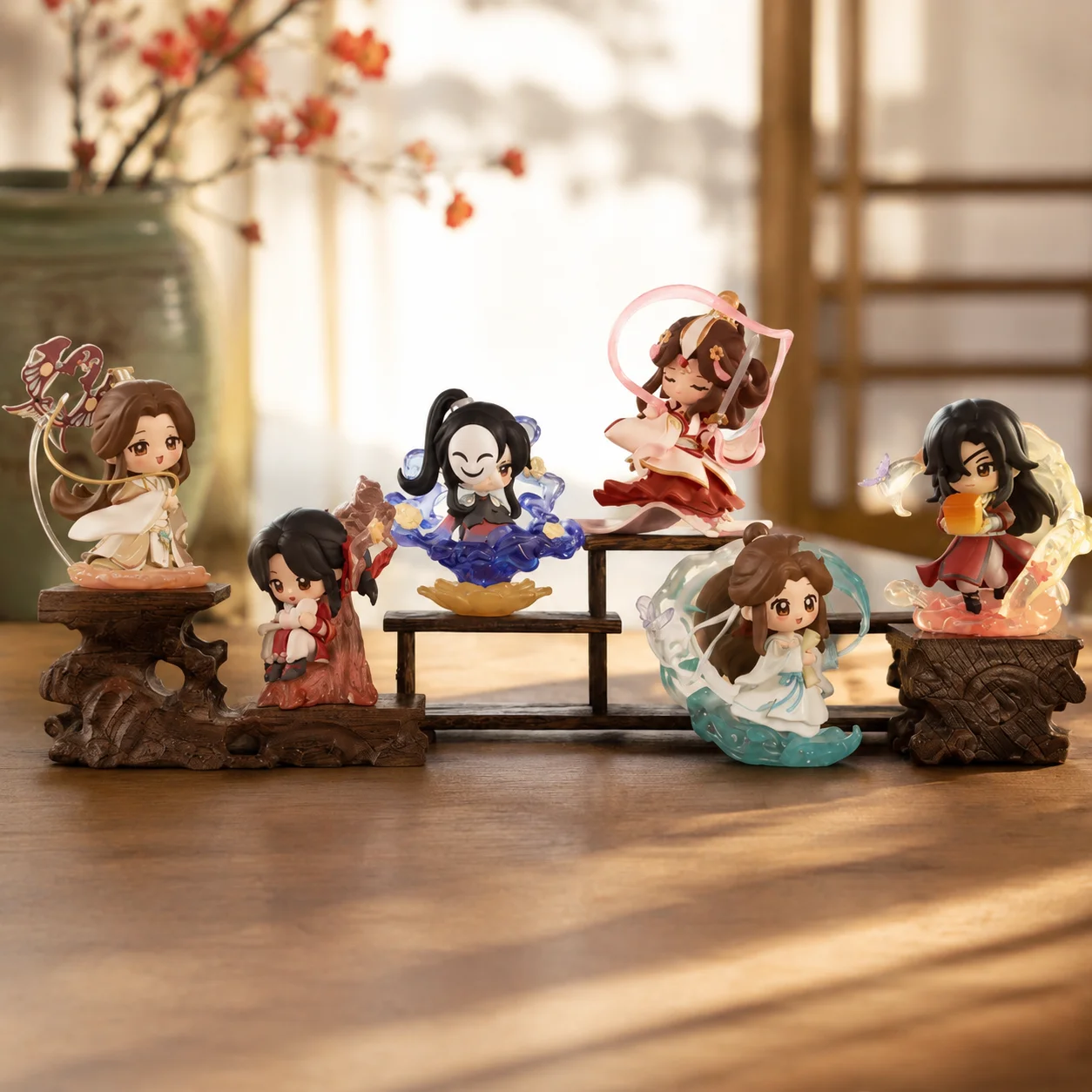 Authentique Heaven Official's Blessing : La Splendeur de la Peinture - Boîte Surprise Xie Lian - Figurine de Collection Anime - Décoration de Bureau