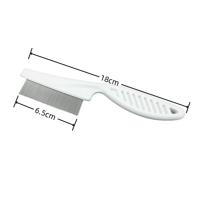 Home Pet Animal Care Protect Flea Comb for Cat Dog Pet Stainless Steel Comfort Flea Hair Comb