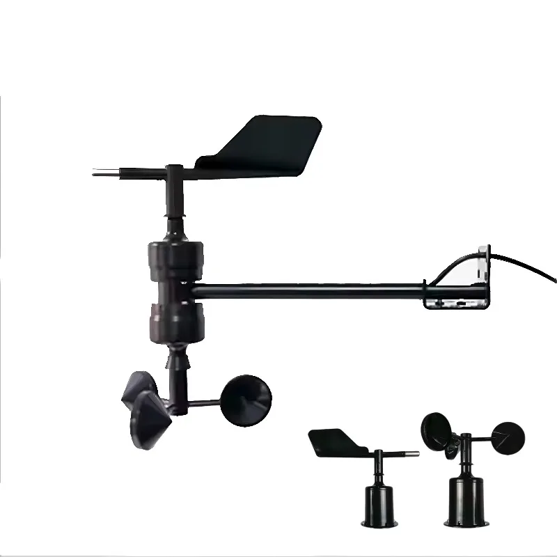 

Outdoor IP65 Waterproof Digital Output Weather Station Industrial Wind Speed Direction Anemometer Sensor with CE