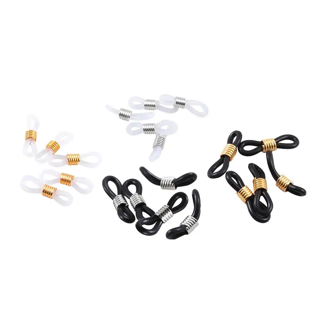

50Pcs Rubber Ends Connector for Sunglasses,Reading Glasses,Eyeglasses,Spectacle