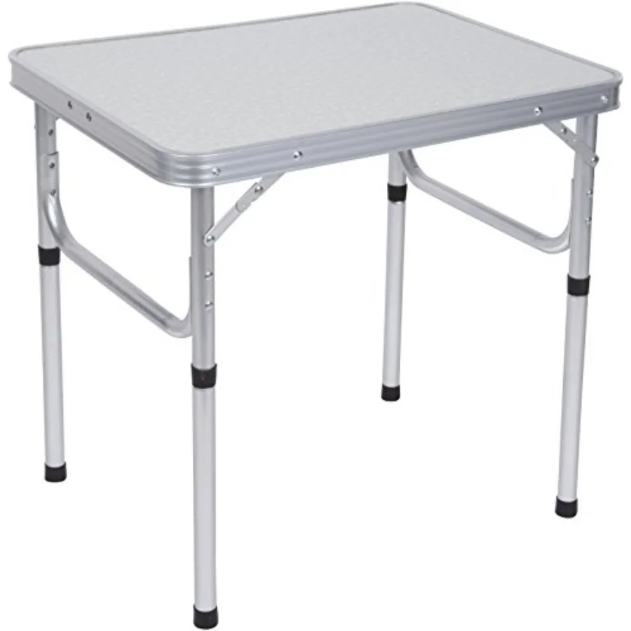 

Aluminum Portable Folding Camp Table With Carry Handle - By White