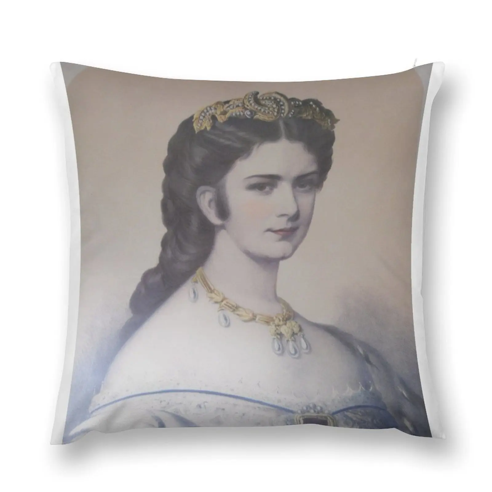 Queen Sissi of Austria Throw Pillow Sofa Cover sleeping pillows Cushions Cover pillow cover christmas pillow