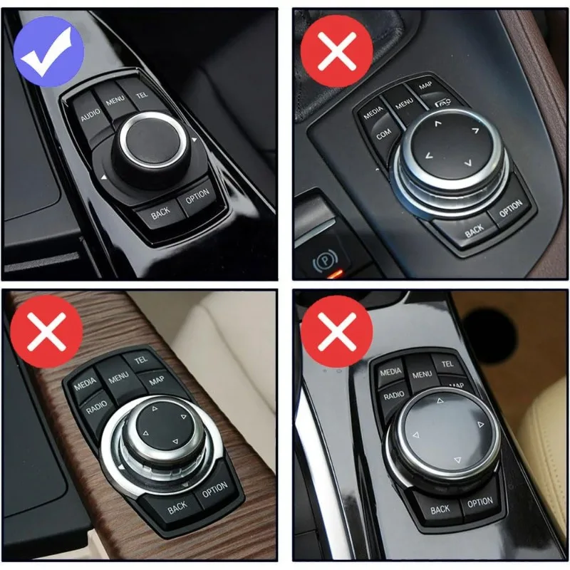 ZHANGU 65829381678 Central Multi-media CIC I-Drive Control Button Keys For BMW 1 2 3 4 X1 F30 F31 F34 F35 F20 F21 F22 F23 F45
