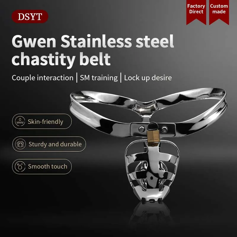 Gwen Stainless steel  chastity belt