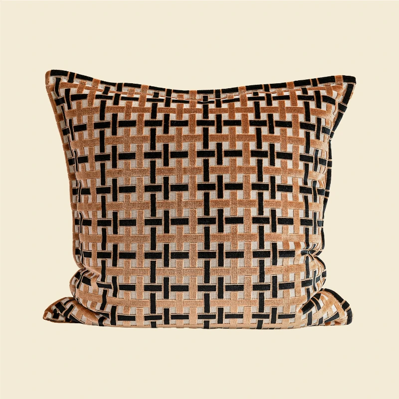 30X50/48X48CM Cut Velvet Throw Pillow Cover Modern Light Luxury Waist Cushion Cover Decor Home Decorative Pillowcase 2026 New