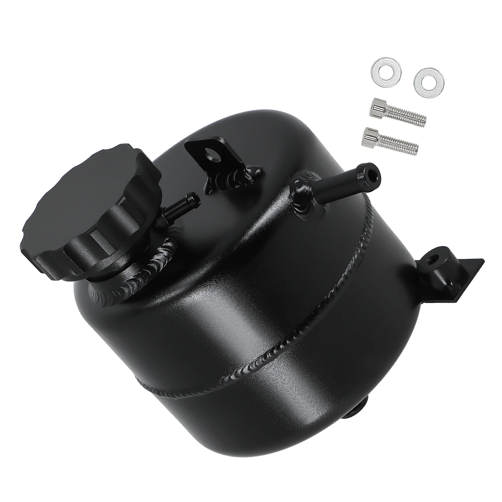 

Black Radiator Header Water Coolant Expansion Tank for Mini Cooper S R53 02-06
