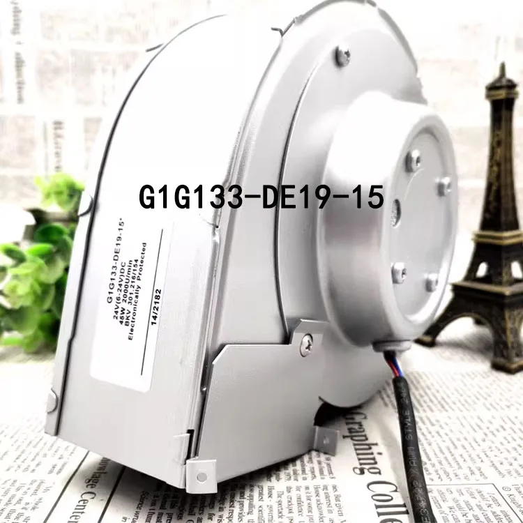 High temperature resistant blower 24V G1G133-DE19-15 ALL Metal Blower 45W Turbine centrifugal air purification fan