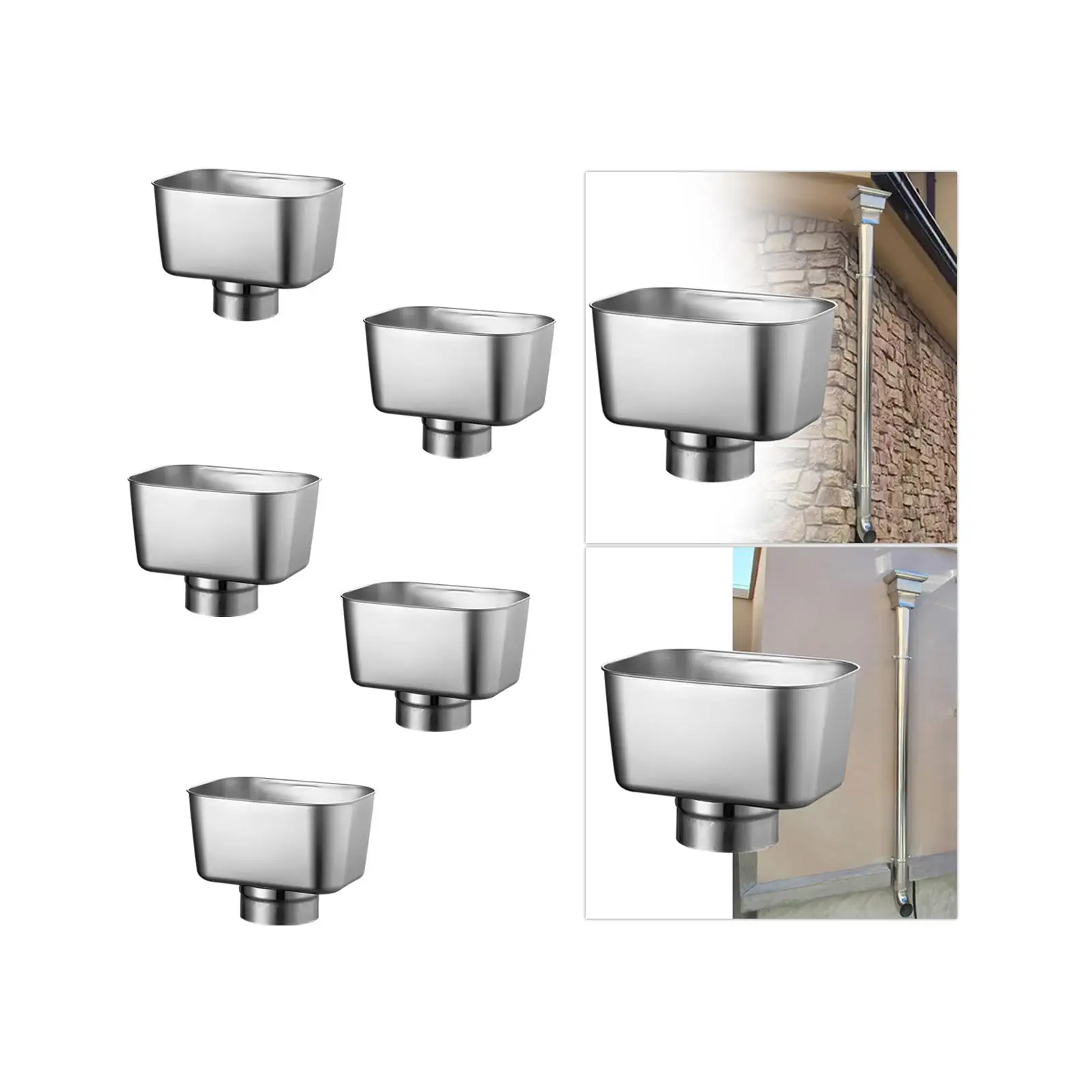 排水溝縦樋アダプター縦樋コネクタポータブル交換簡単な取り付け壁屋根用雨水コネクタ