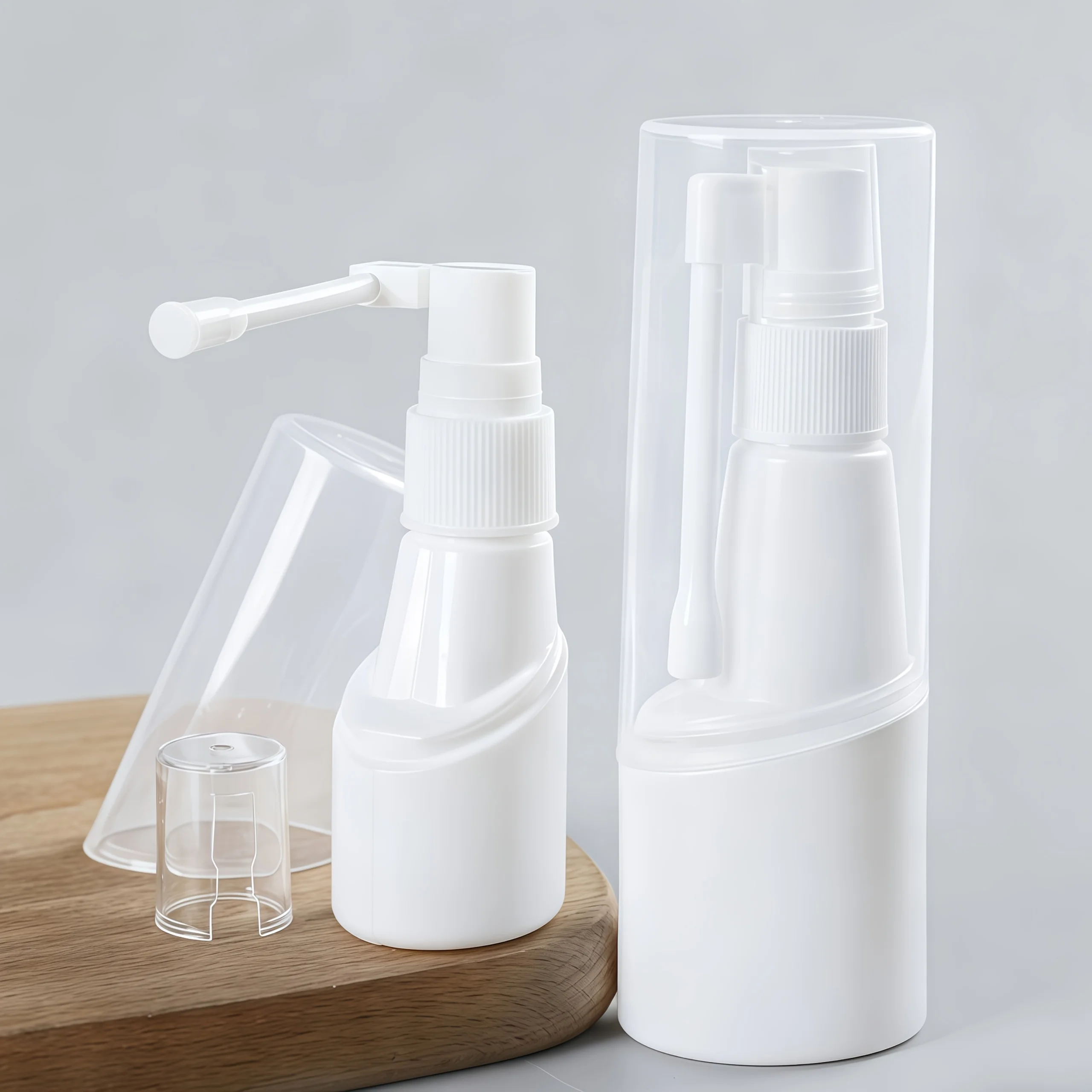 เครื่องพ่นหมอกแบบหมุนได้แบบพกพา (30ML/50ML) เครื่องพ่นหมอกละเอียด ขวดเดินทาง อุปกรณ์ตั้งแคมป์เดินป่า เติมได้