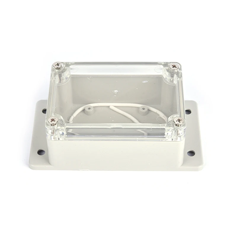 1pcs Plastic Waterproof Clear Cover Electronic Project Box Enclosure Case 100x68x50mm