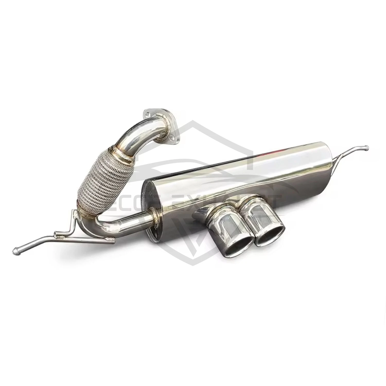 

Sporty Stainless Steel Catback Exhaust for Mercedes SMART W451 1.0 Performance Upgrade Easy Installation