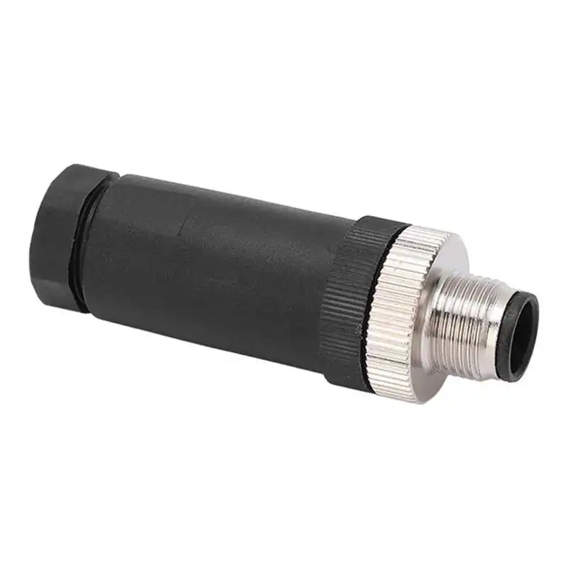 For NMEA 2000 Male Field Installable Connector M12 5 Core IP67 Waterproof Boat Accessories for Lowrance Simrad B&G Navico