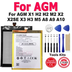 XDOU New For AGMX1 AGMX2 AGMX3 AGMA8 AGMM2 AGMH1 AGMH2 Battery For AGM X1 H2 H2 M2 X2 X2SE X3 H3 M5 A8 A9 A10 + Tools Kit