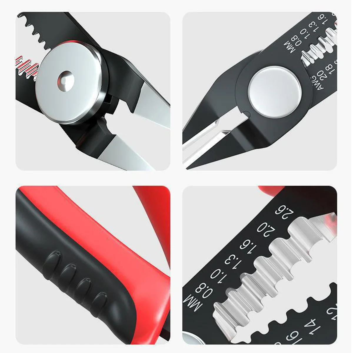 Multifunctional Wire Stripper Pliers Tools Automatic Stripping Cutter Cable Wire Crimping Electrician Repair Tools