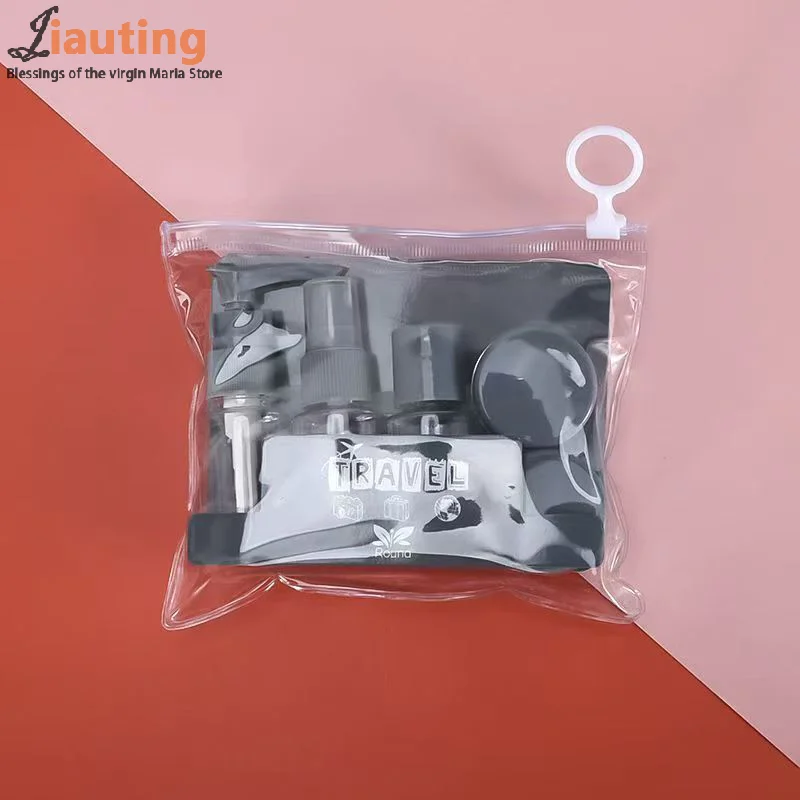 

6Pcs Travel Size Bottles Kit Leak Proof Portable Toiletry Containers Empty Cosmetic Lotion Toner Spray Shampoo Essentials Cream