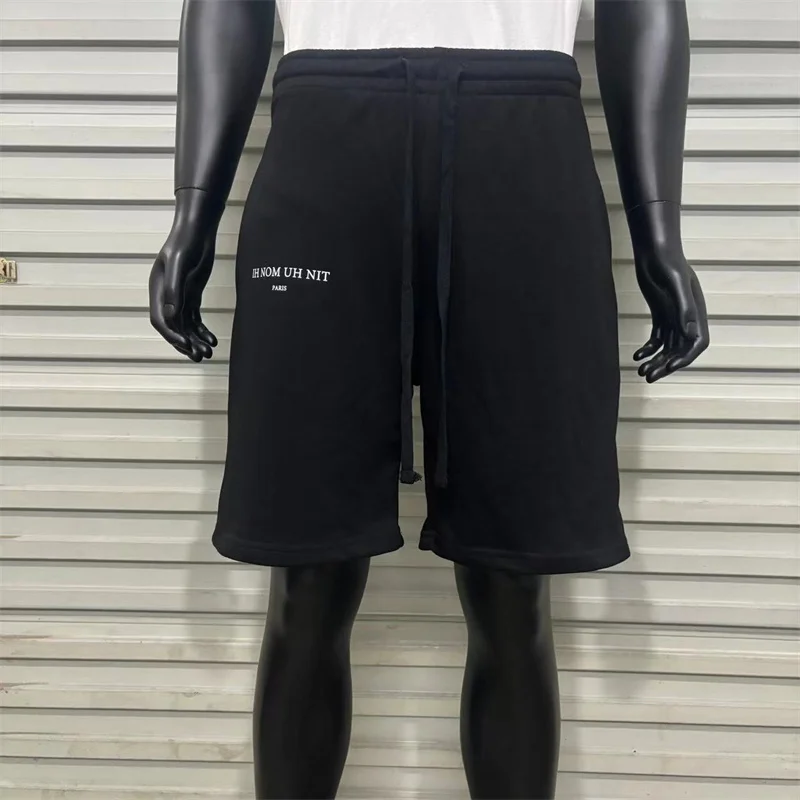 Summer Cotton IH NOM UH NIT Drawstring Shorts Trendy High Street Mens Womens Joggers Fashion Loose Shorts Shorts