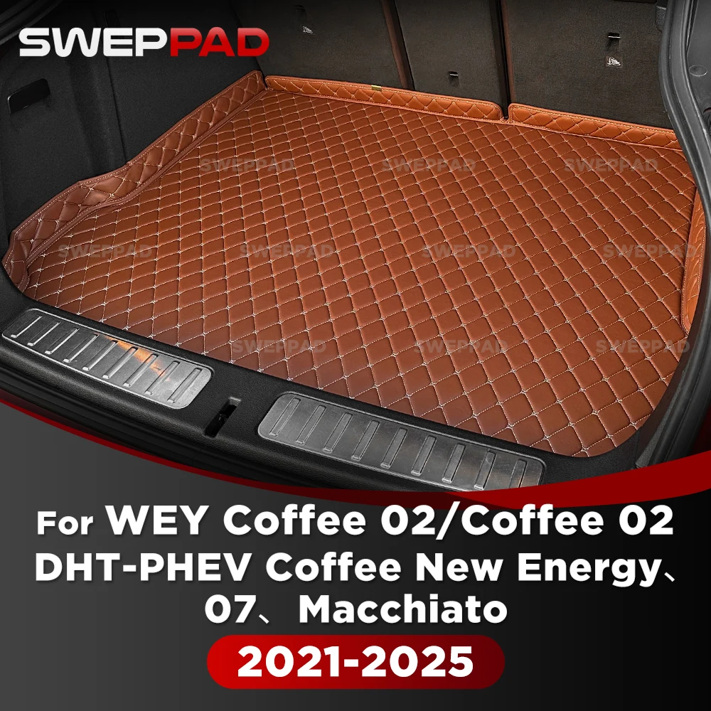 

Для WEY Coffee 02/Coffee 02 DHT-PHEV、Coffee New Energy、07、Macchiato 2021-2025 Автомобильный коврик в багажник, аксессуары для интерьера