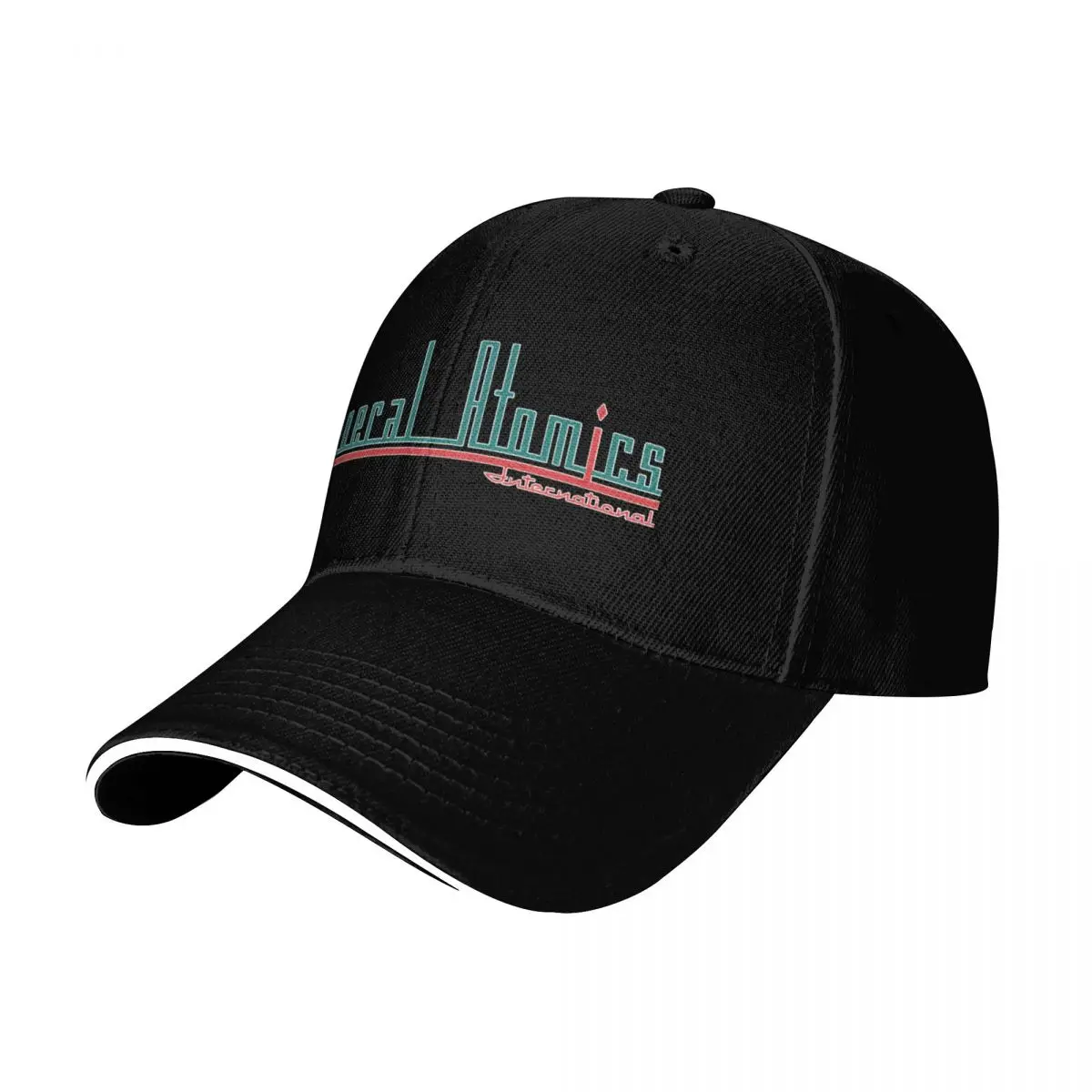 General Atomics logo Baseball Cap Sun Protection UPF 50+ Breathable Mesh Back Adjustable Buckle Closure