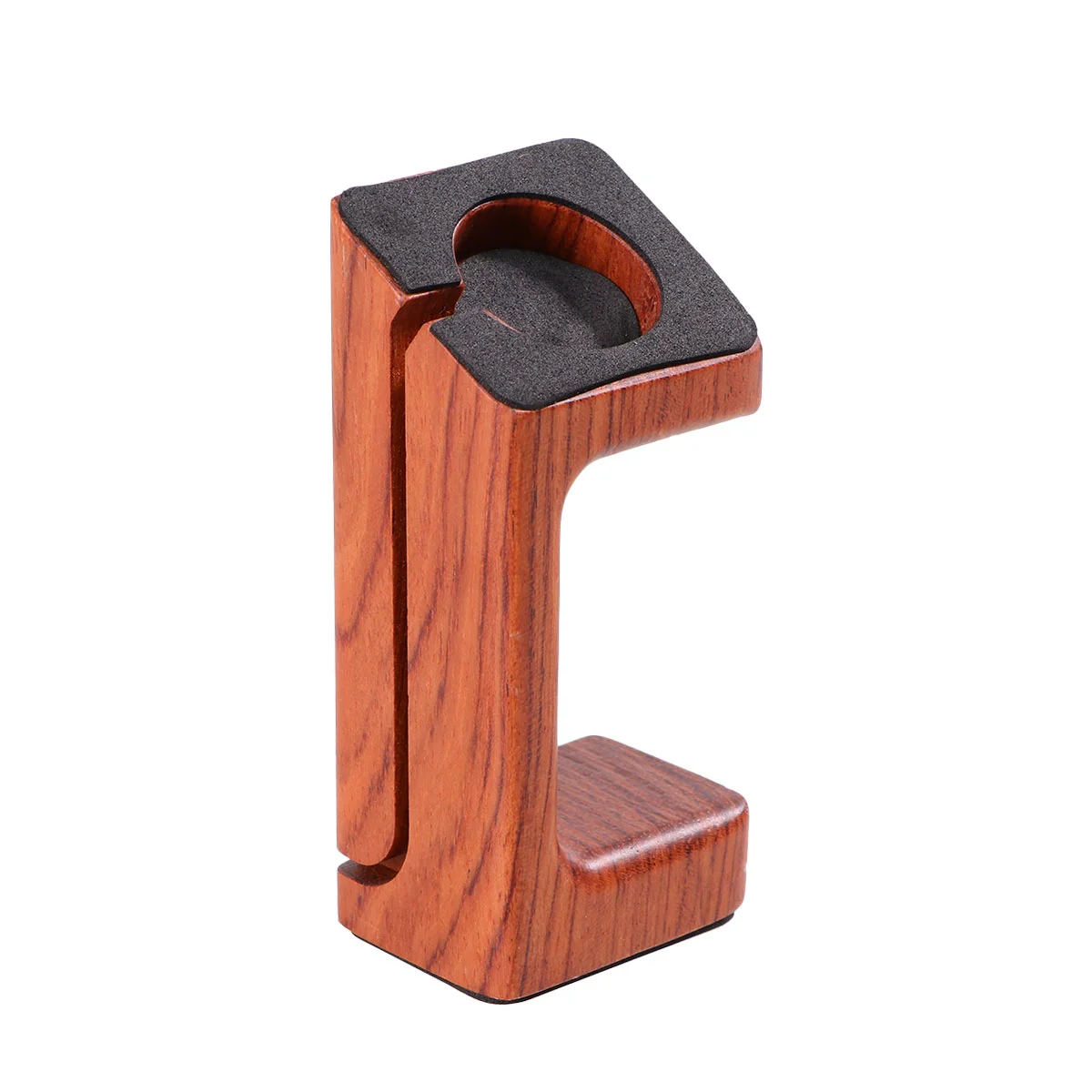 

Wooden Rosewood Hand Free Charging Dock Station Holder Charging Mount For Bracelet Ring Earring Watch Display