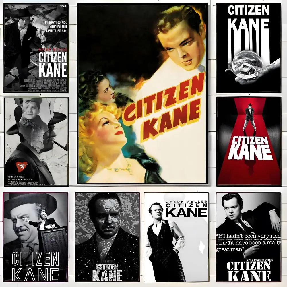 masterful movie C-Citizen Kane Poster Wall Art Print Decorative Mural Home Decor Gift Unframed
