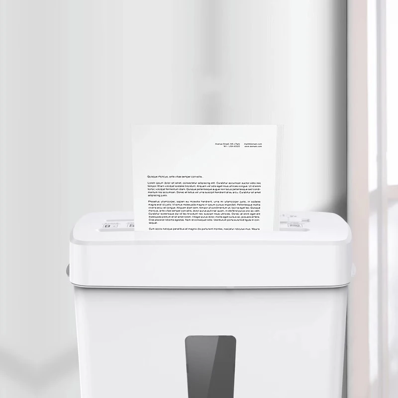 Paper shredder small household shredder office mini shredder DS02 electric paper shredding artifact commercial high-power shredd