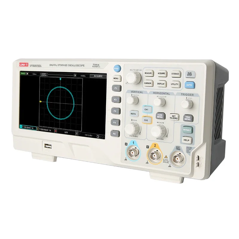 UNI-T UTD2072CL Oscilloscope Dual-Channel Portable Digital Oscilloscope Handheld Oscilloscope For Electrical Measurement