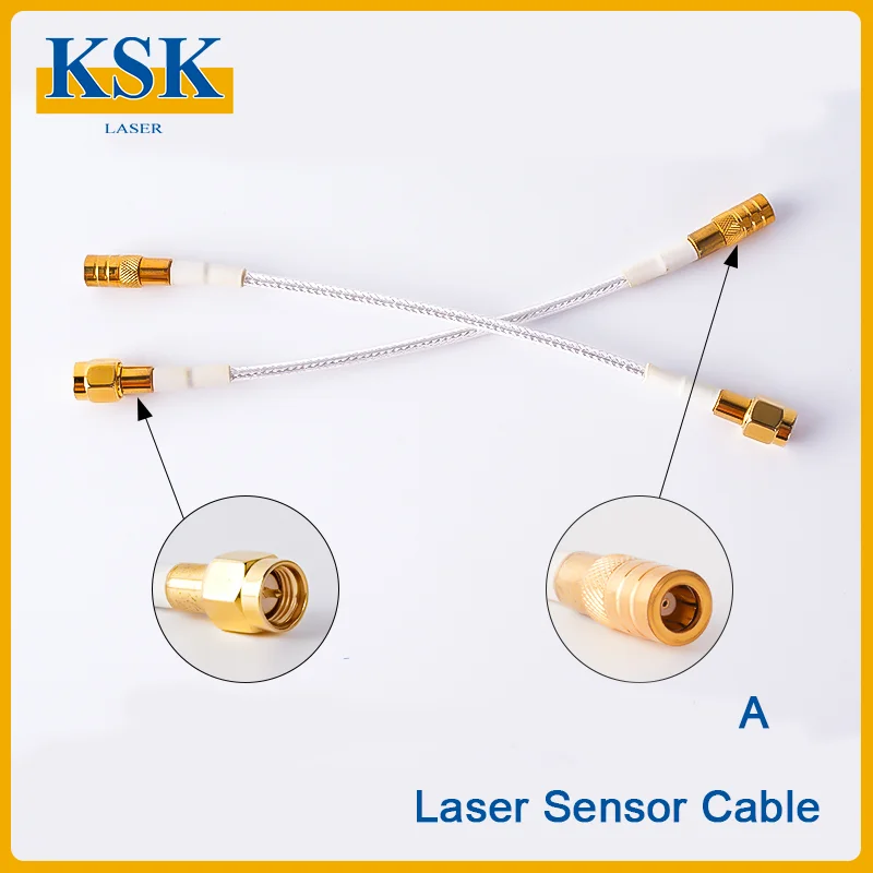 KSK Laser Sensor Cable RF For Raytools Precitec WSX Hans Mazak NTC Fiber Lasermech SMA SMB TTW Transformer Copper Wire
