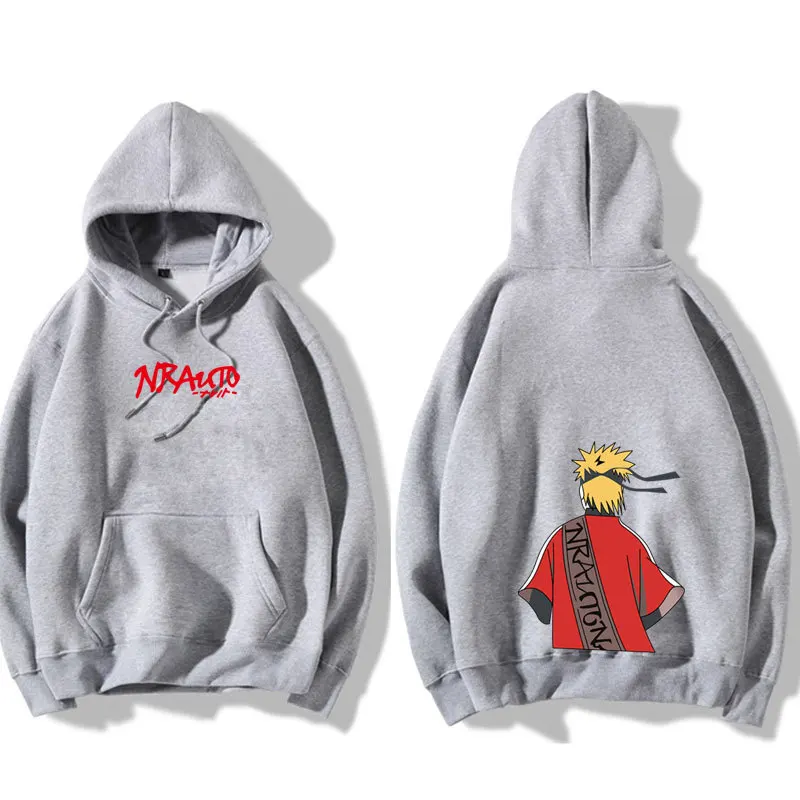 

Naruto Hooded Sweater Men Ins Trend Naruto Akatsuki Organization Thin Sweater Men and Women Korean Version of Students