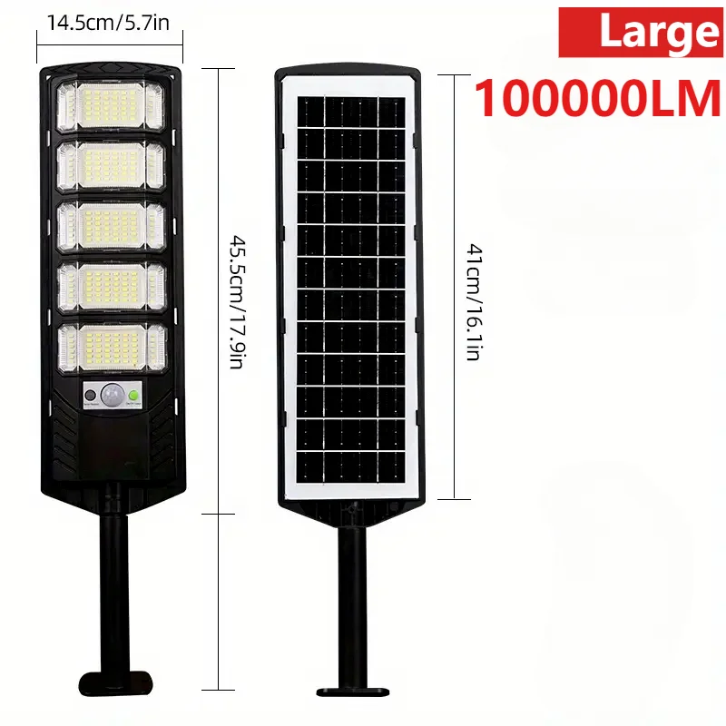 1/2 قطعة ضوء الشمس التجاري LED في الهواء الطلق الغسق إلى الفجر ضوء الشارع الشمسية مصباح منطقة الطريق مقاوم للماء الإضاءة الأمنية في الفناء الخلفي