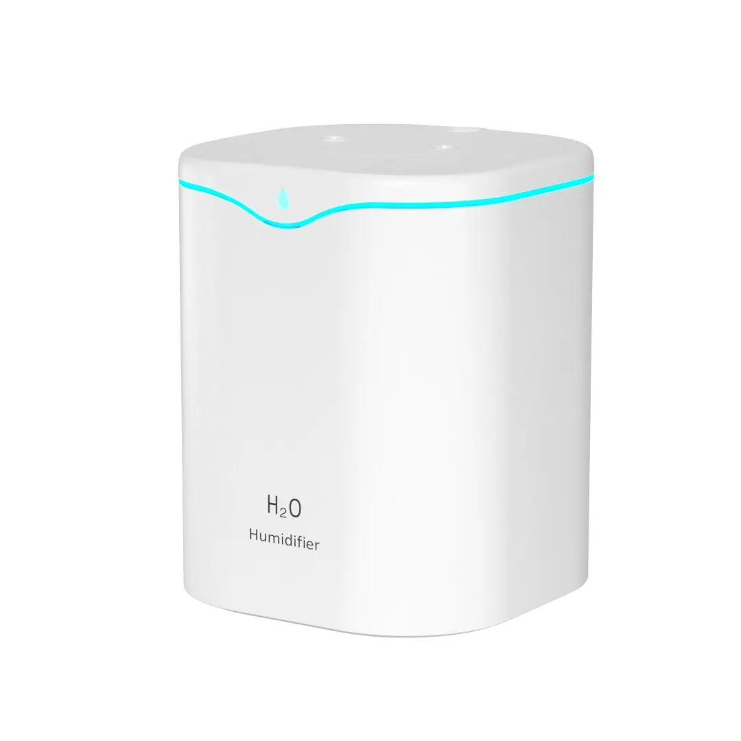 New USB Double Spray Humidifier Home USB Desktop Small Humidifier 2L Capacity Portable Clean Air Humidifier image 4