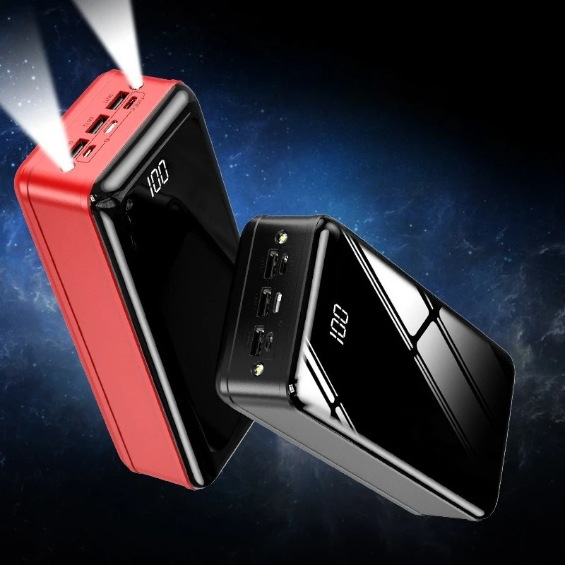 50000mAh Super Large Capacity with Digital Display Fast Charging Power Bank