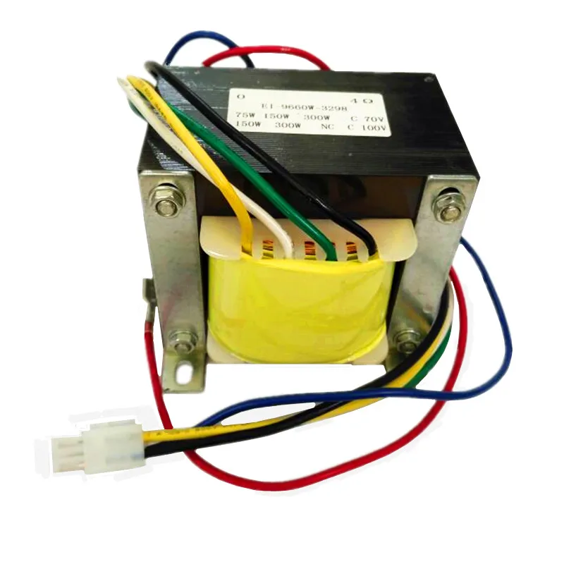 

ei audio output 70v line 100v step-down ei-96 transformer isolation CE CQC