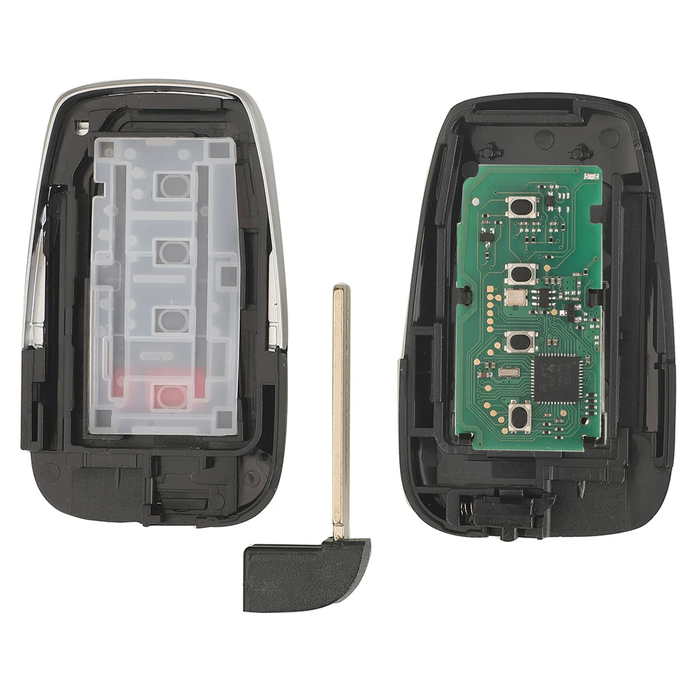 Jingyuqin P4:A9 0351/0410 312/314Mhz 06220/06240 HYQ14FBE لتويوتا بريوس برايم أفالون كامري هايبرد 2018-2021 مفتاح السيارة الذكية A/C