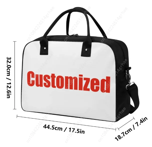 Weekender Bags for Women Custom images Large Overnight Bag Sports Travel Duffel Bag Carry on Luggage Bag For Travel Business Gym