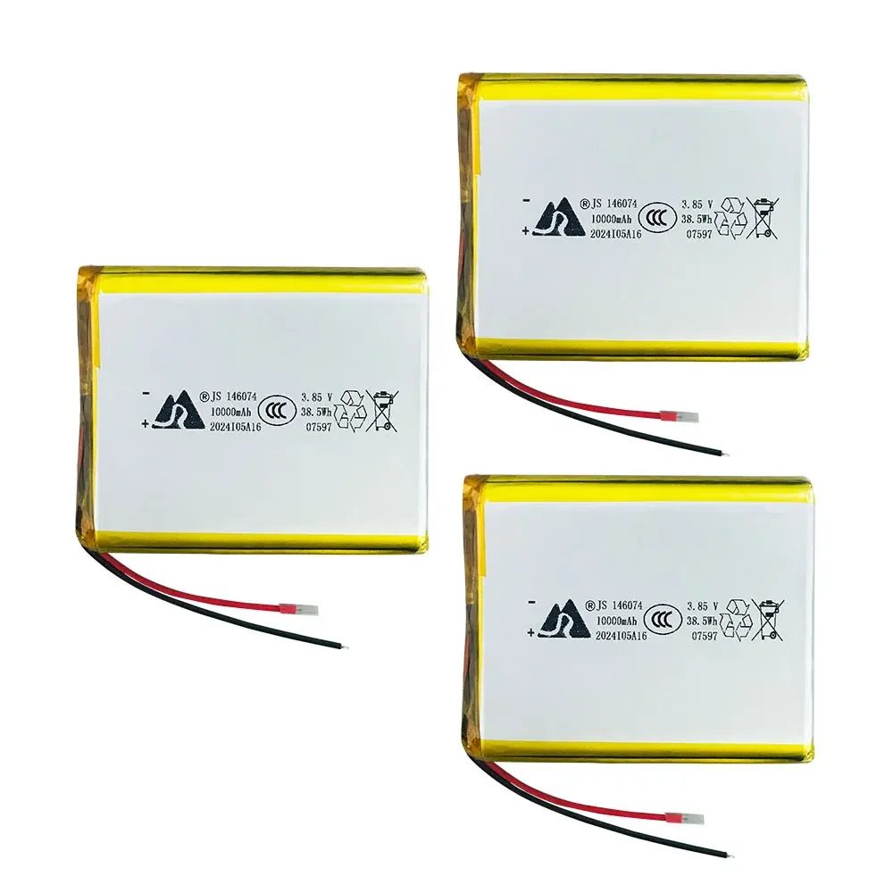 Stress Free Apparatus Ⅱ 146074 136074 10000mAh 3.85V Rechargeable Polymer Batteries Lipo