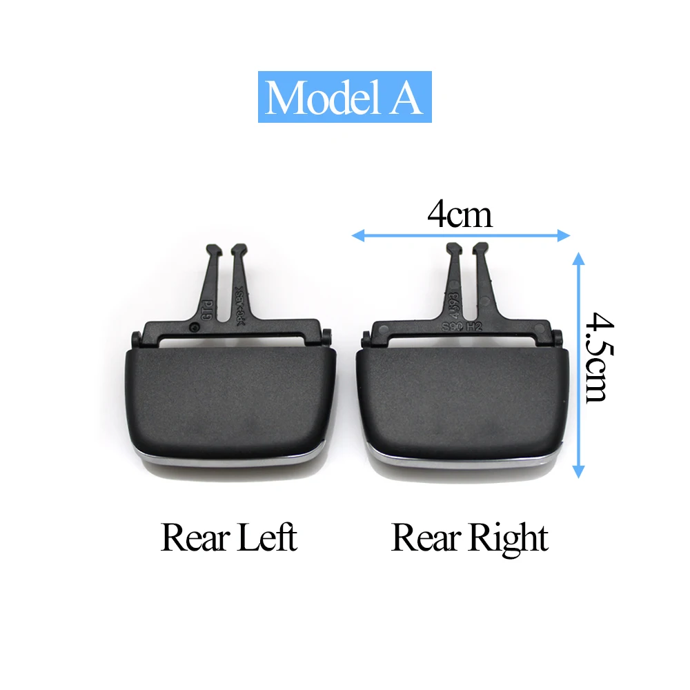 Car Rear Air Conditioning AC Vent Grille Outlet Slider Tab Clip Repair Kit For Volvo S90 S90L 2015-2026 39844538,31365121