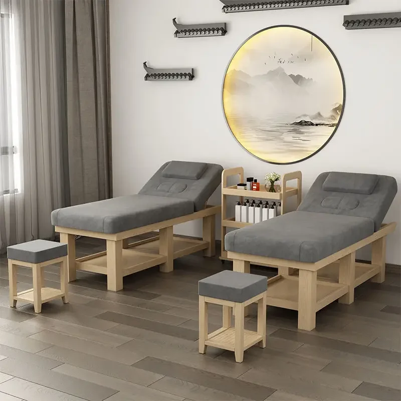 Mesa de Masaje estético, colchón de tatuajes portátil, cama plegable reclinable, funcional, muebles de belleza, MQ50MB