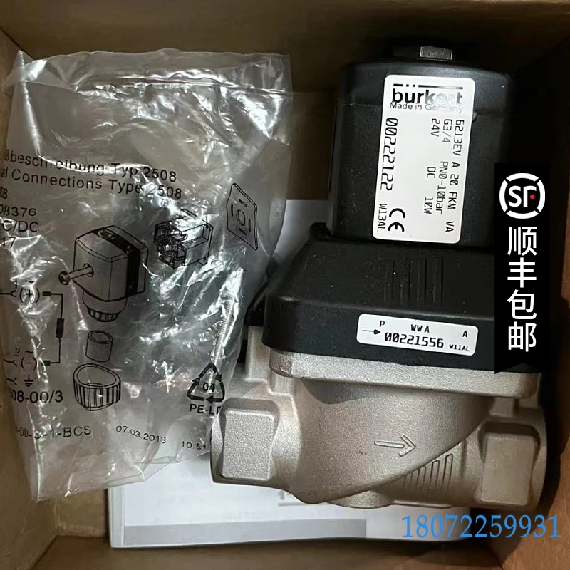 00222122 [GY] Pilot Operated Solenoid Valve; 6213-EV-A20,0FFVAGM85-6-024/DC-10