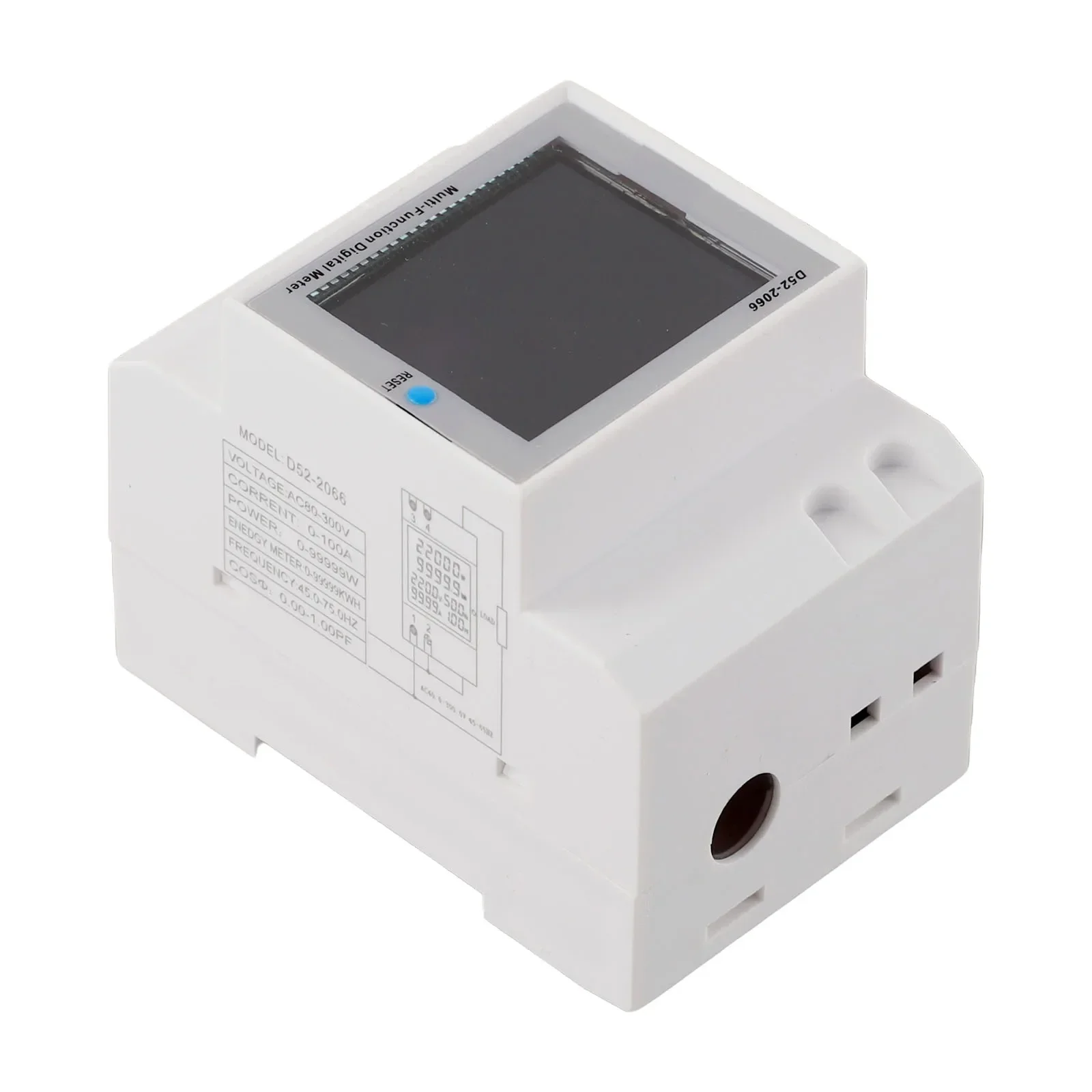

AC Voltage Monitor Digital Energy Meter For Electrical System Management High-precision Chips Power Factor Measurement