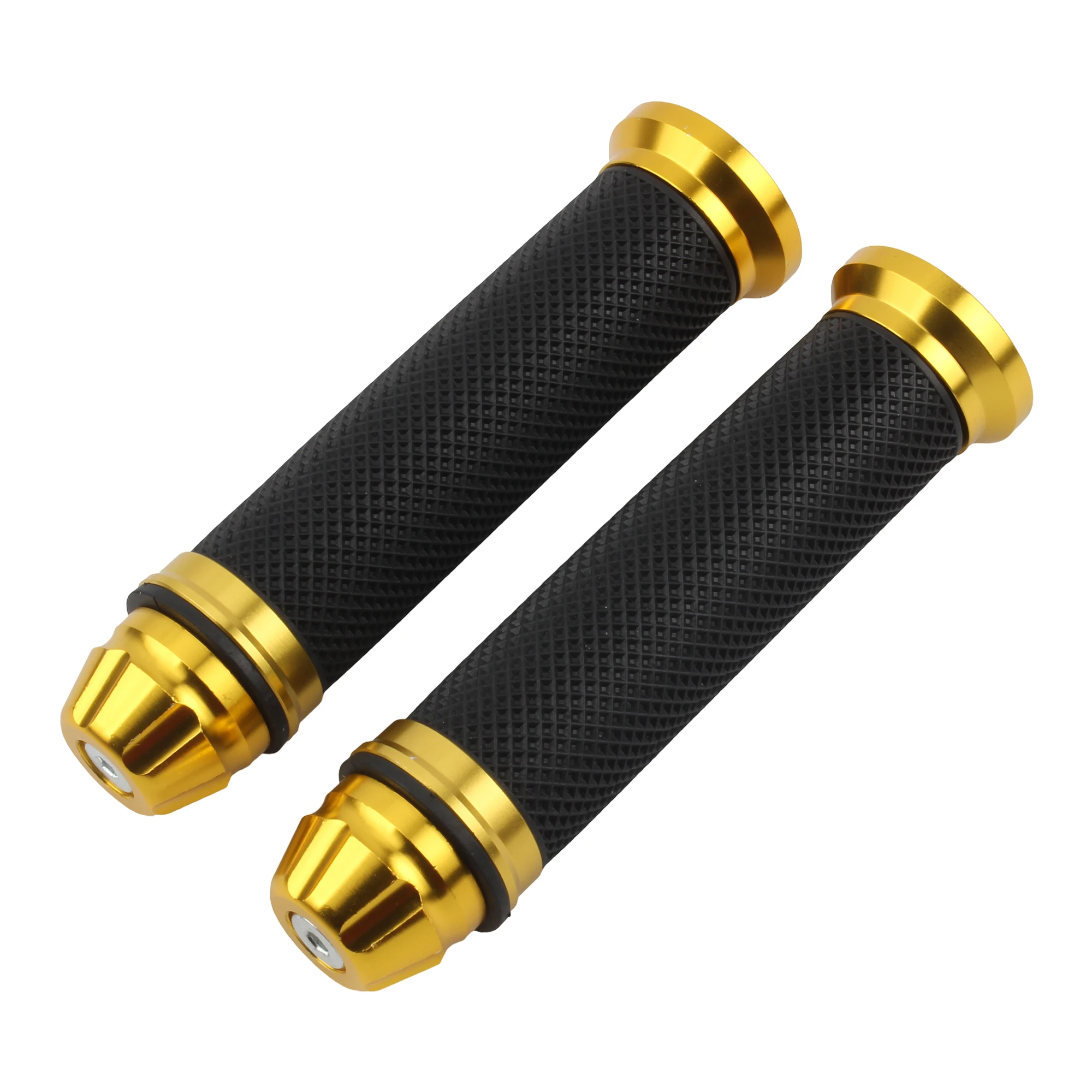 Powermotor Motorcycle Dirt Bike Rubber Handle Grip Pedal Biker Scooter Handlebar Grips 7/8\