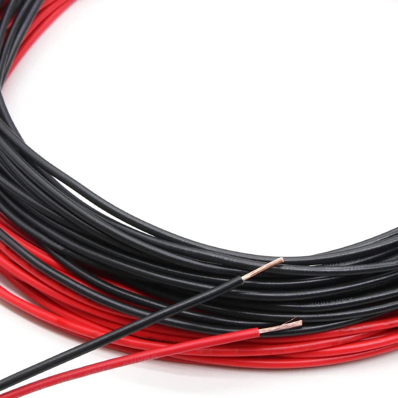 RV Electric Wire 0.3mm2 0.5mm2 0.75mm2 1mm2 1.5mm2 2.5mm2 6mm2  Single Core Multi-strand Copper Flexible Wire PVC Cable 70℃