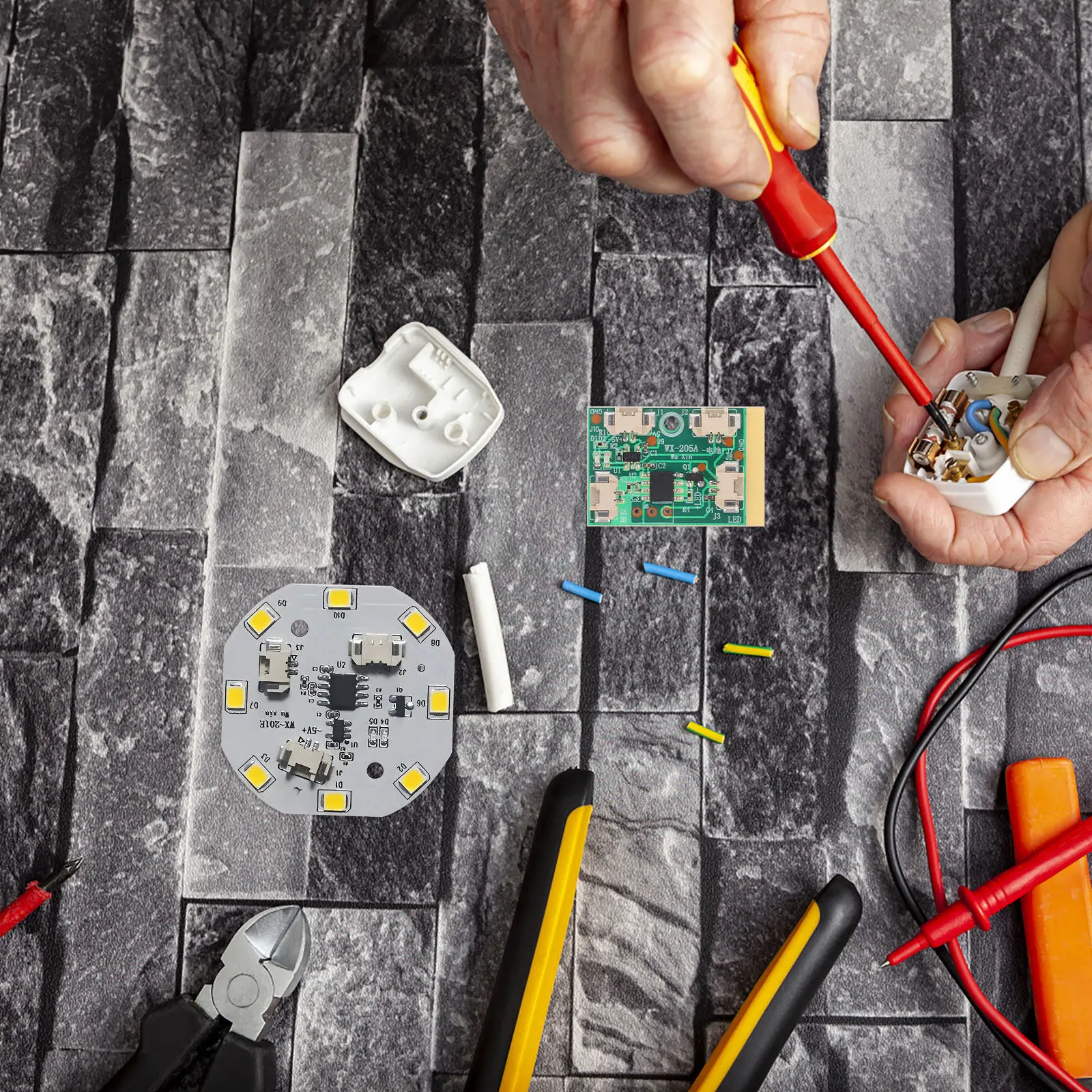 

Сенсорный диммер-модуль для прикроватных и настольных ламп, сменная плата управления с USB-питанием, сенсорная панель для регулировки яркости света