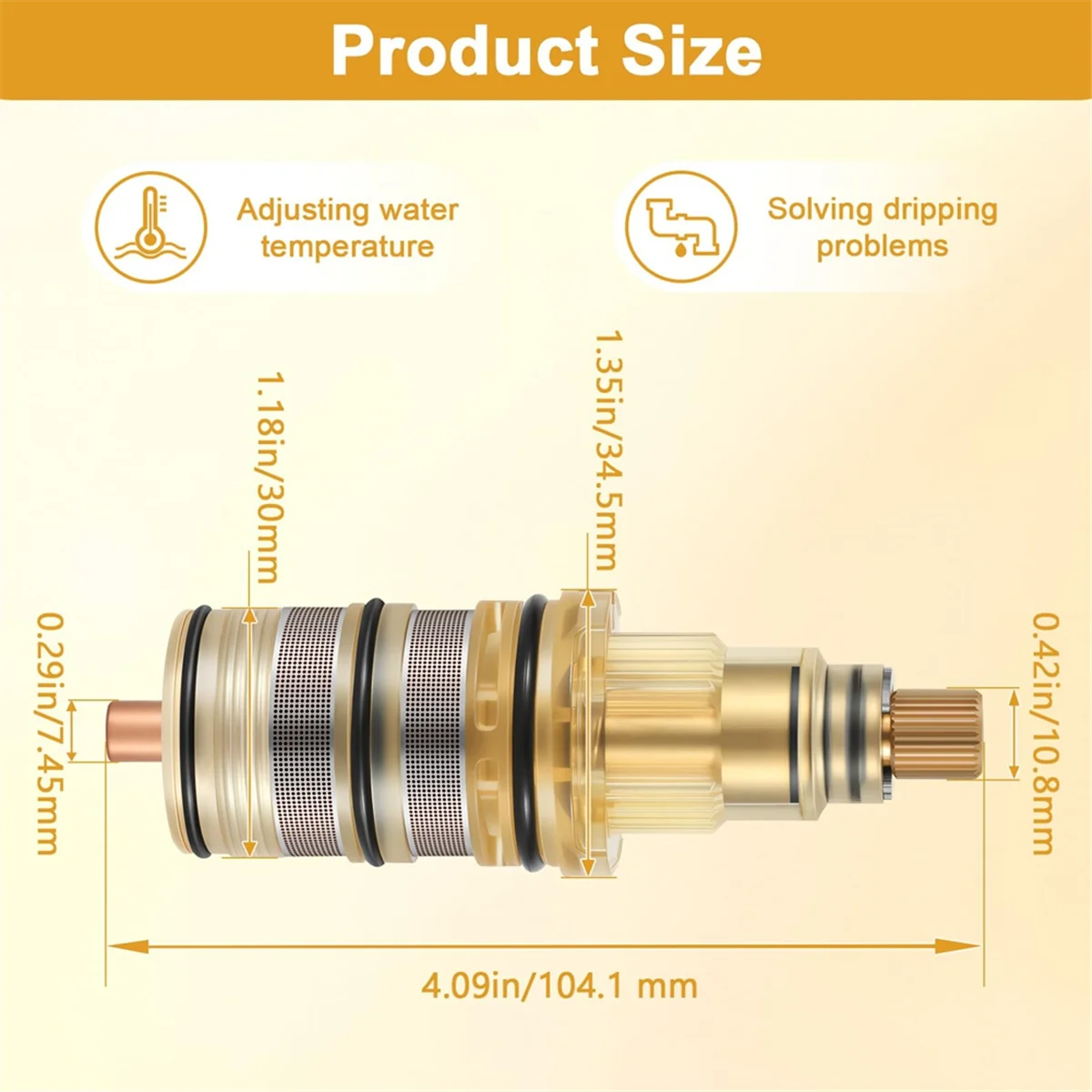 

Y31A DA507874 Термостатический душ, для 9.13554, Rohl 9.13554 Perrin и для термостатического смесителя