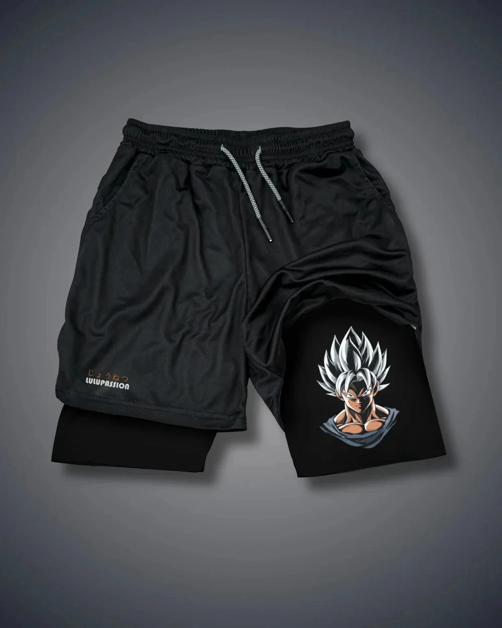 2025 Dragon Ball GT Short Pants Official Y2K Quick-Dry Goku Design, Perfect for Cosplay, Gym & Street Fashion view 4