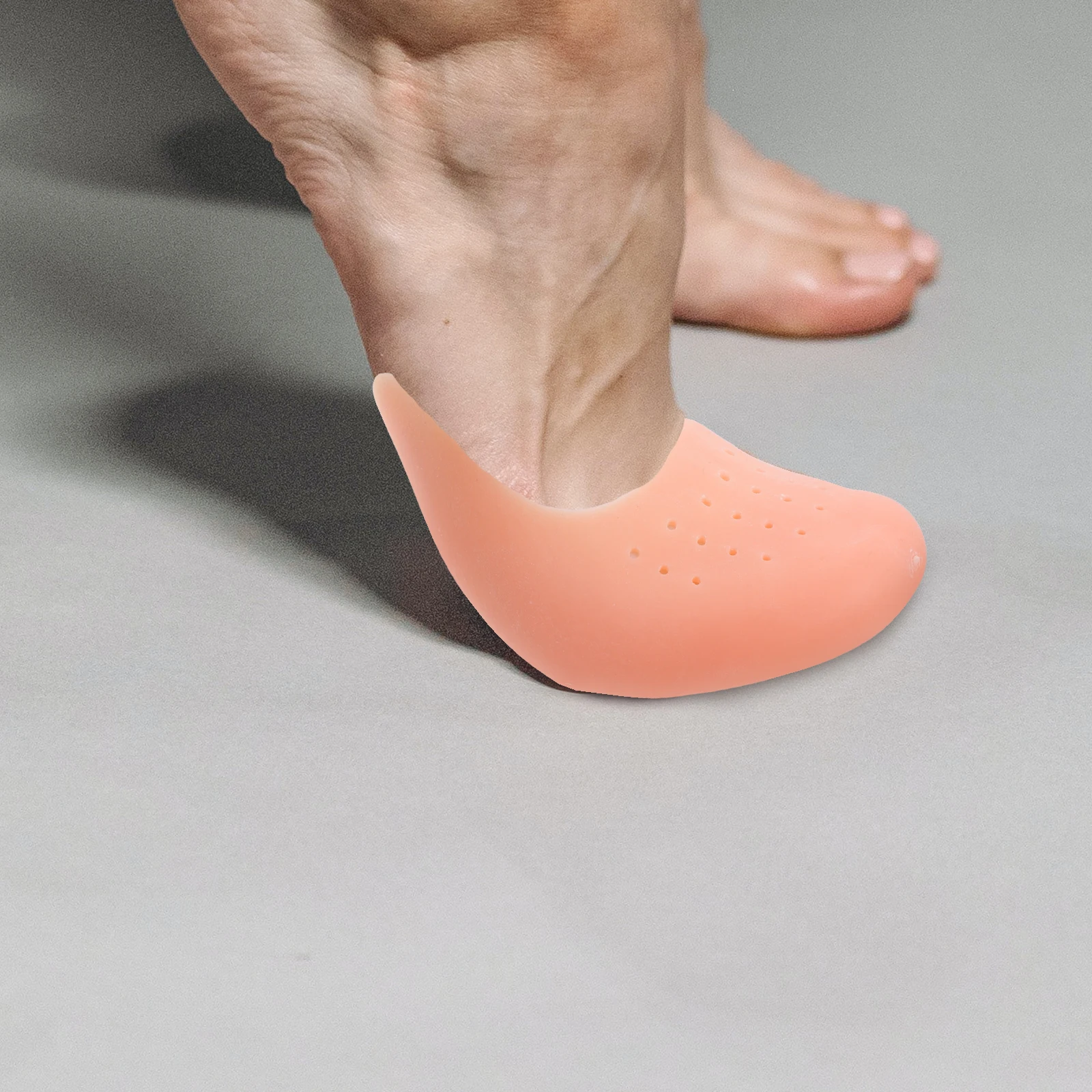 

6 Pcs Protectors Soft Durable Forefoot Covers Ballet Dance Breathable Reusable Pouches Wear-Resistant Toe Cover Foot Care Tools