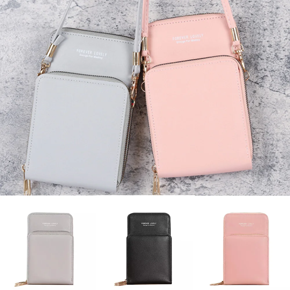 Universal Mobile Phone Bag Cover for IPhone 13 12 11 Pro Max X Xs 8 Xiaomi Huawei Samsung Wallets Crossbody Coin Purse